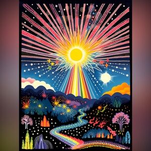 Hope Punk “An Angel over Blue Ridge Parkway” Print (8x10 inch)